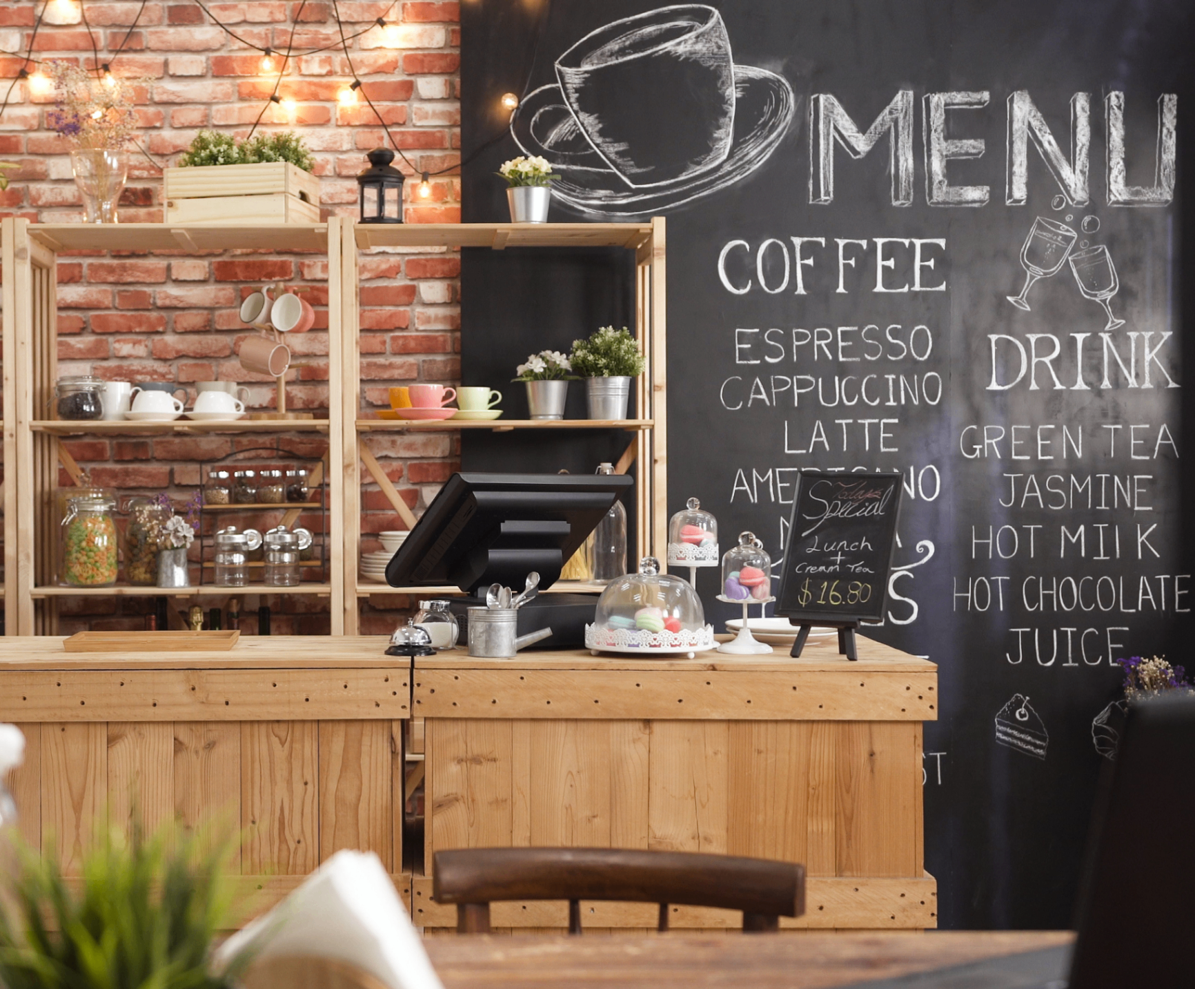 Cafés & restaurants — a local business Toc Toc Digital builds custom websites for