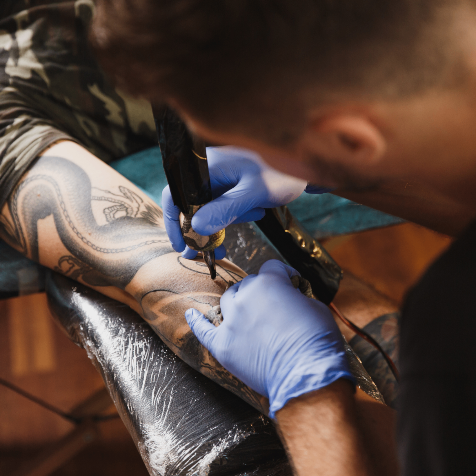 Tattoo artists — a local business Toc Toc Digital builds custom websites for